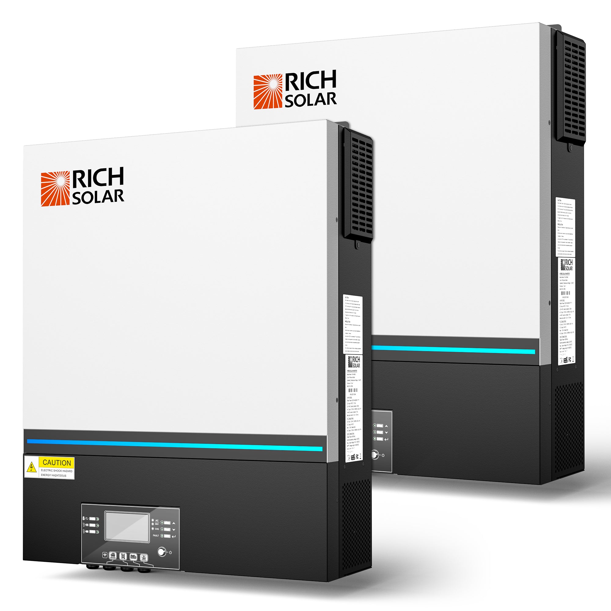 Rich Solar 48 Volt MPTT Off-Grid Solar Inverter | 6,500W Output