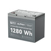 Rich Solar ALPHA 1 LiFePO₄ Battery | 1,280 Wh Capacity | 12V - 100Ah | 5 Year Warranty