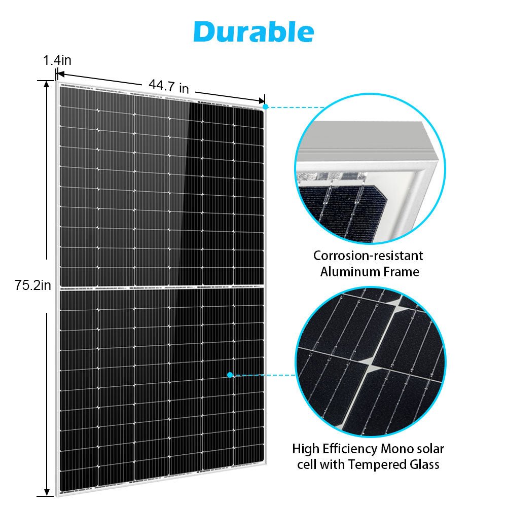 SunGold Power Monocrystalline PERC Bulk Solar Panels  | 450W | 32 Panels per Pallet | 25 Year Warranty