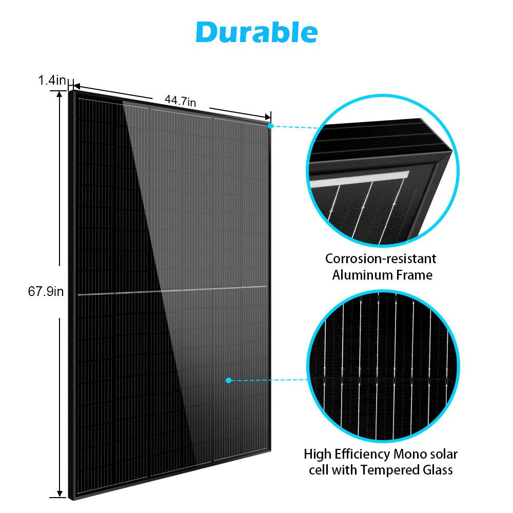 SunGold Power Monocrystalline PERC Bulk Solar Panels | 415W | 32 Panels per Pallet | 25 Year Warranty