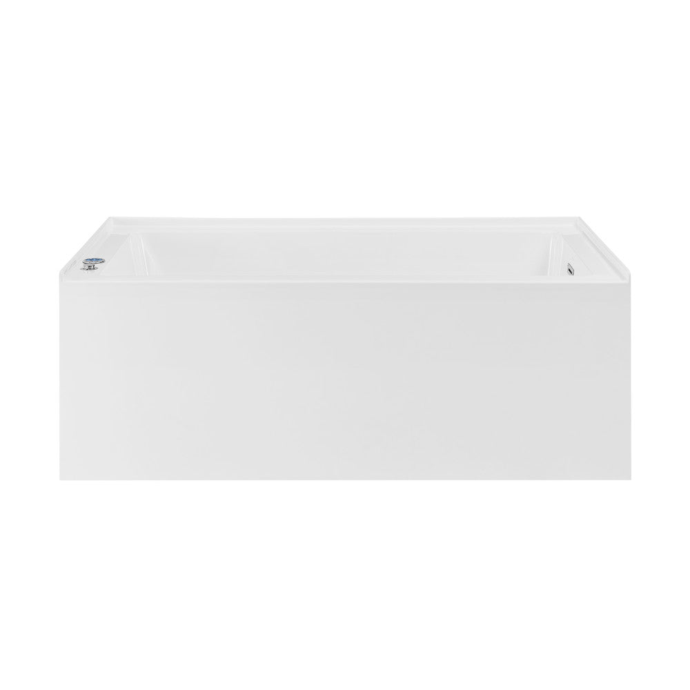 Swiss Madison Avancer 60" x 36" Right-Hand Drain Rectangular Alcove Whirlpool Bathtub with Apron | SM-AB591