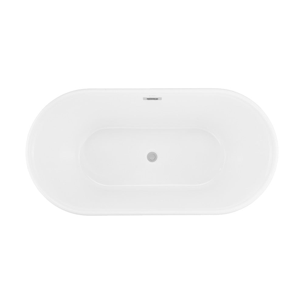 Swiss Madison Santorini 60" Freestanding Tub | SM-FB591