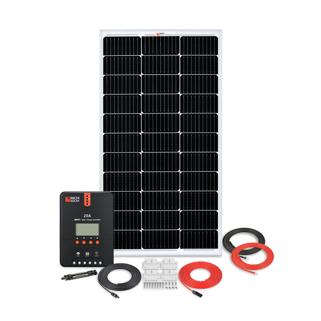 RICH SOLAR RV Solar Kit | 1,500W Output - 1,280Wh Capacity | Choose a Bundle