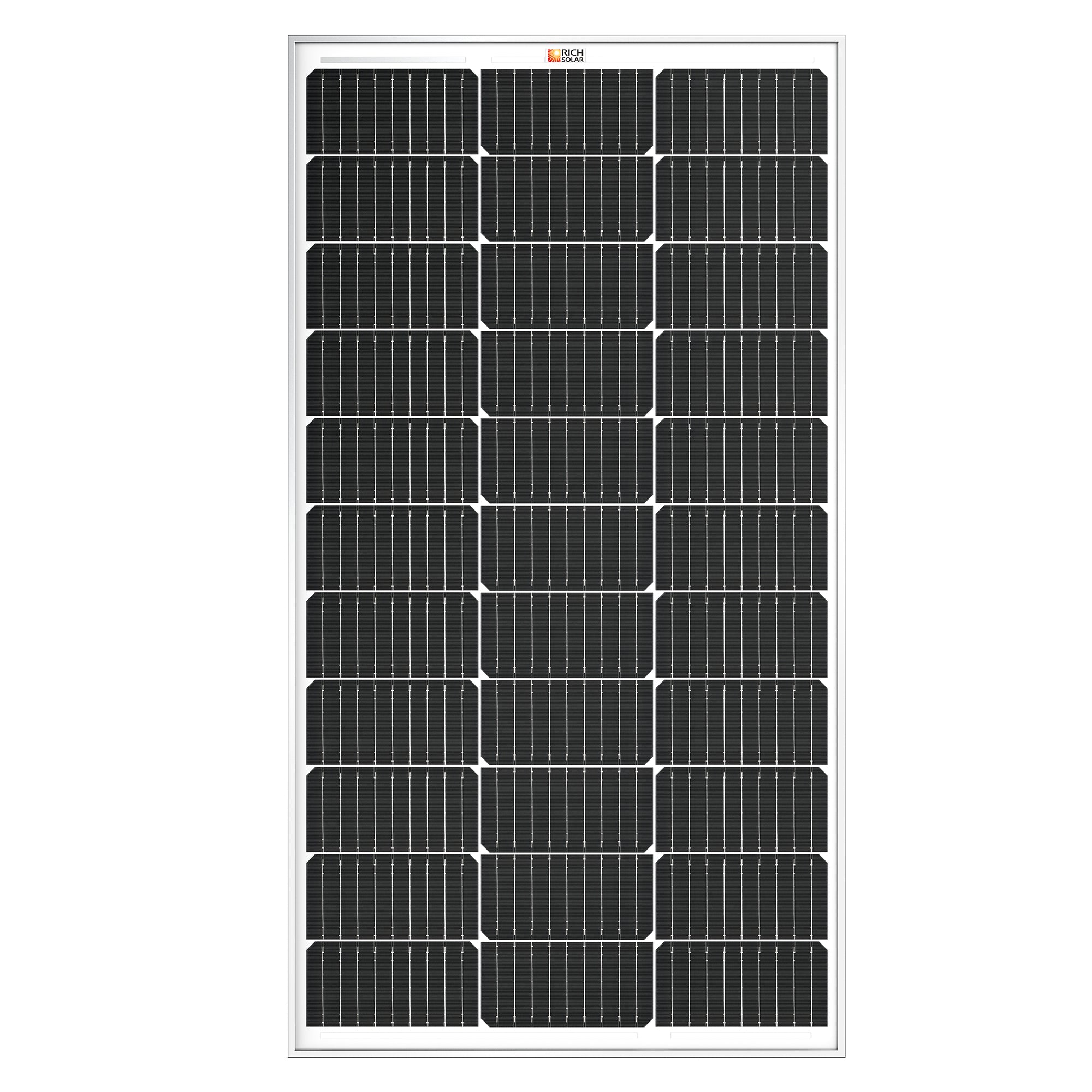 Rich Solar MEGA Monocrystalline Solar Panel | 100W | UL Certified | 25 Year Warranty