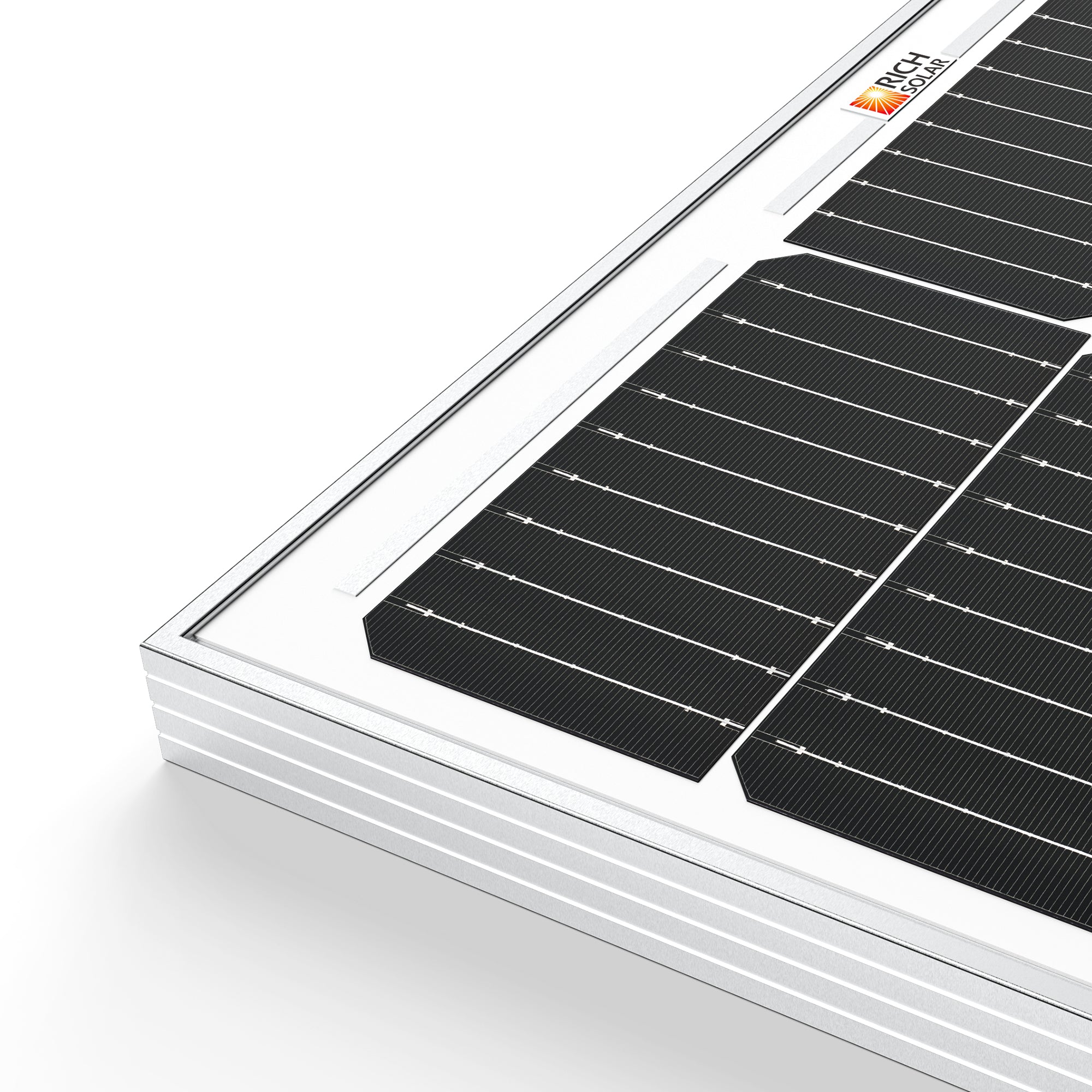 Rich Solar MEGA Monocrystalline Solar Panel | 100W | UL Certified | 25 Year Warranty