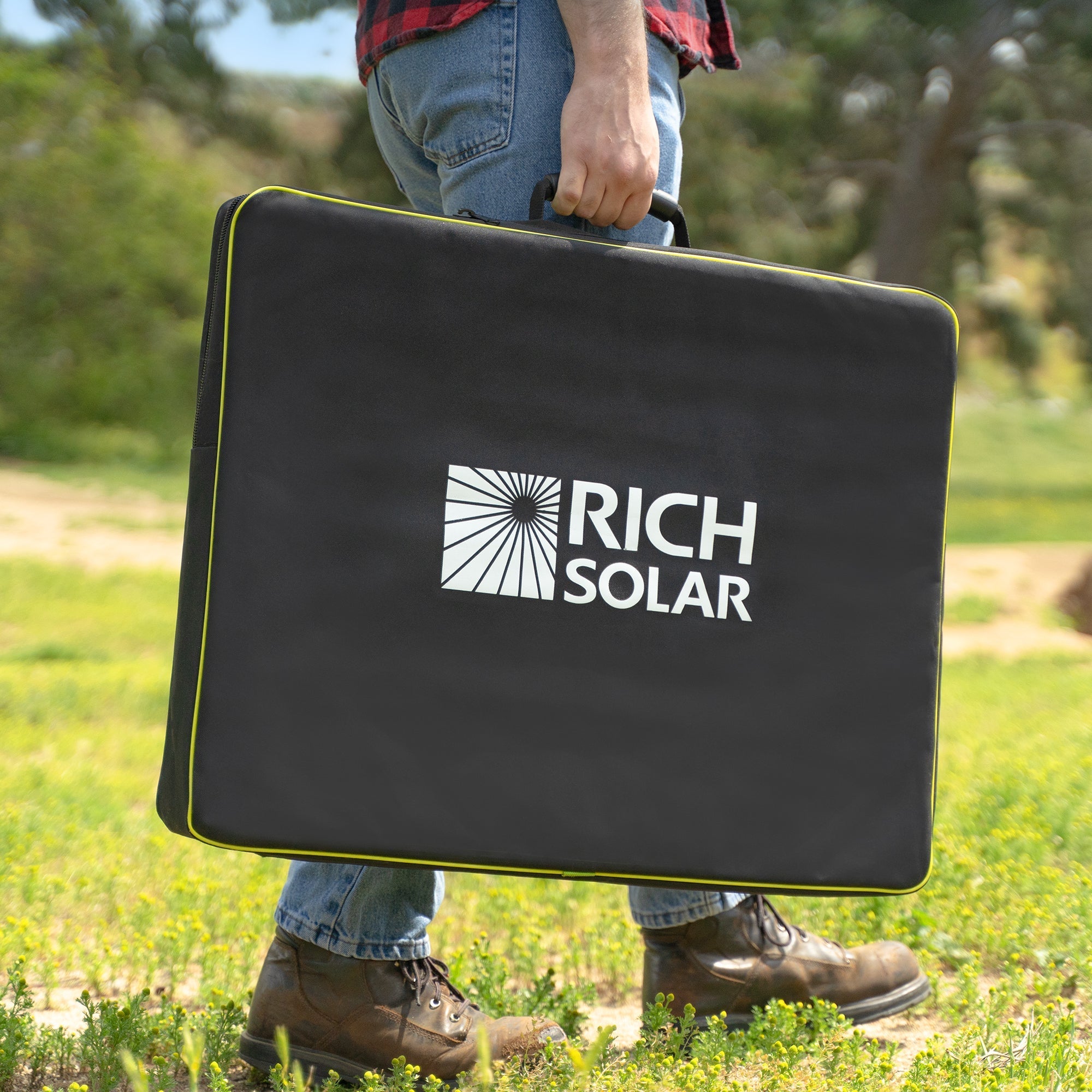 Rich Solar MEGA Portable Solar Panel Briefcase | 100W | 25 Year Warranty