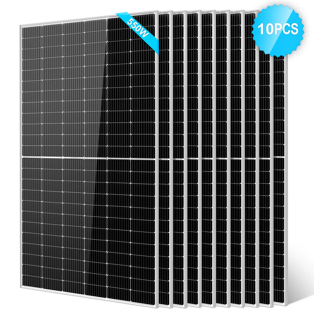 SunGold Power Monocrystalline PERC Solar Panel | 550W | 25 Year Warranty