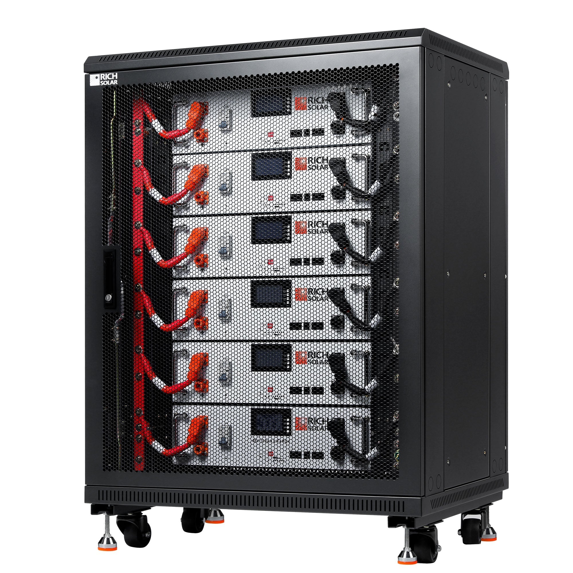 Rich Solar ALPHA 5 LiFePO₄ Server Rack Battery | 4,800Wh Capacity | 48V - 100Ah | 10 Year Warranty