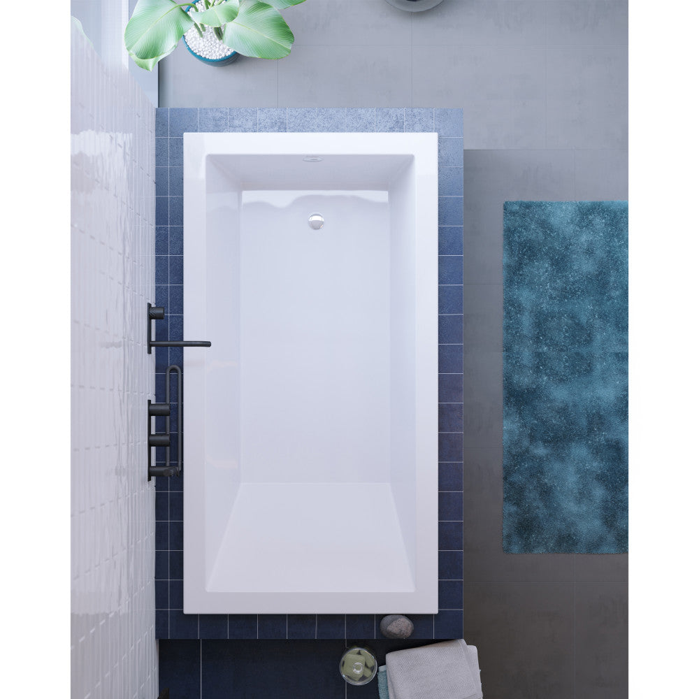 Swiss Madison Voltaire 66" x 36" Reversible Drain Drop-In Bathtub | SM-DB568