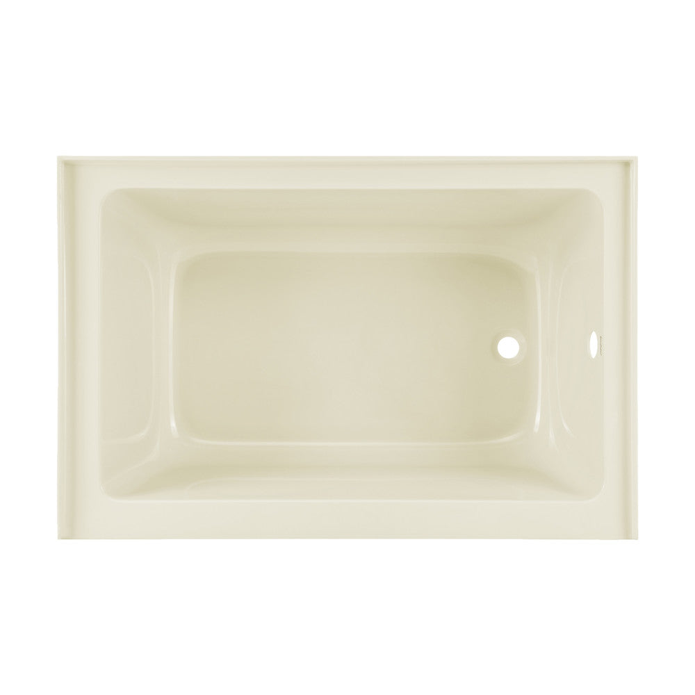 Swiss Madison Voltaire 48" x 32" Right-Hand Drain Alcove Bathtub with Apron in Bisque | SM-AB551BQ