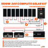 Rich Solar Off-Grid Solar Kit | 2,000-3,000W Output - 1,280-5,120Wh Capacity | Lithium Battery Bank | Choose a Bundle