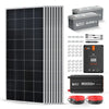 Rich Solar Off-Grid Solar Kit | 2,000-3,000W Output - 1,280-5,120Wh Capacity | Lithium Battery Bank | Choose a Bundle