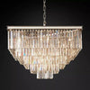 1920s Art Deco Square Chandelier 34