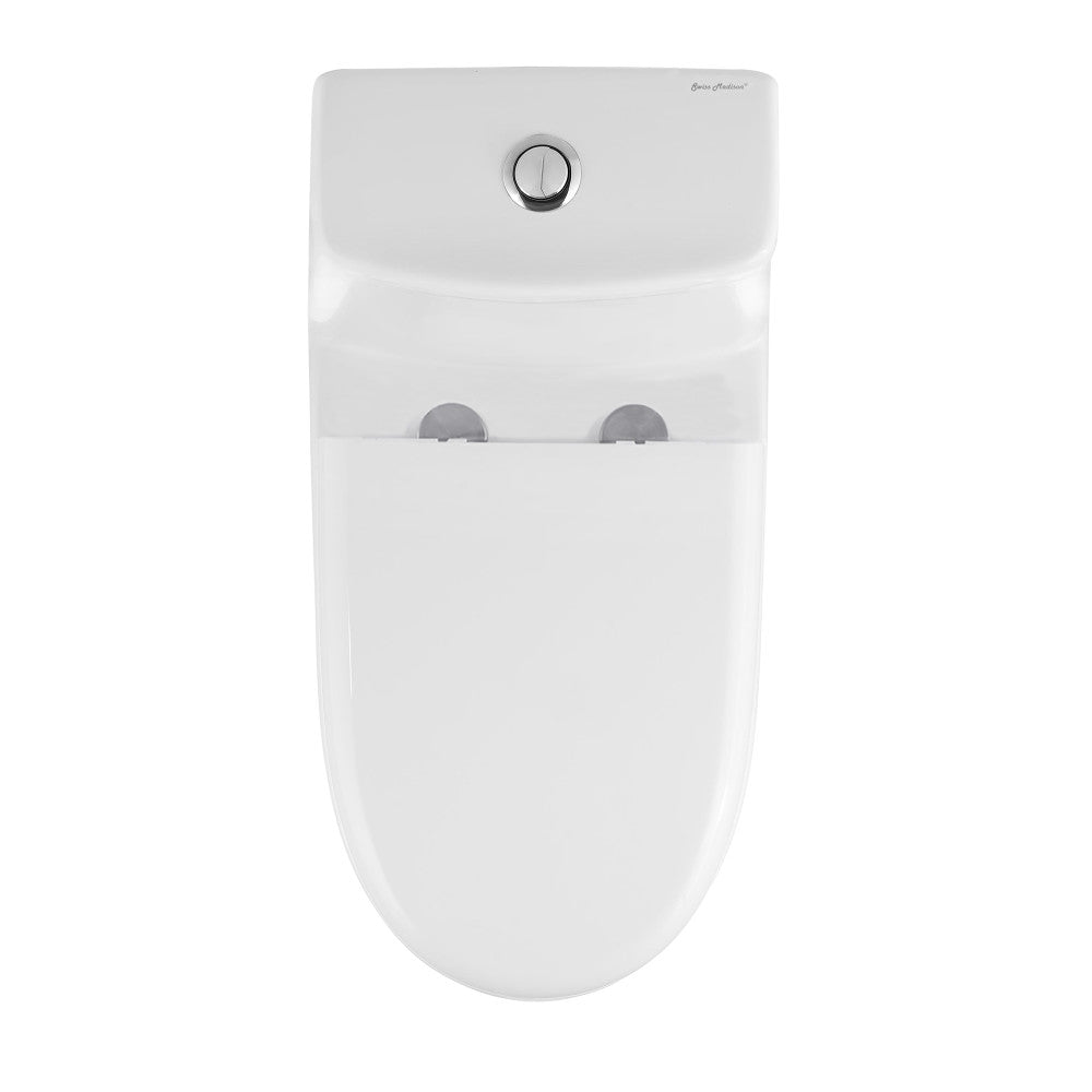 Swiss Madison Ivy One-Piece Toilet, 10" Rough-in 1.1/1.6 gpf | SM-1T127