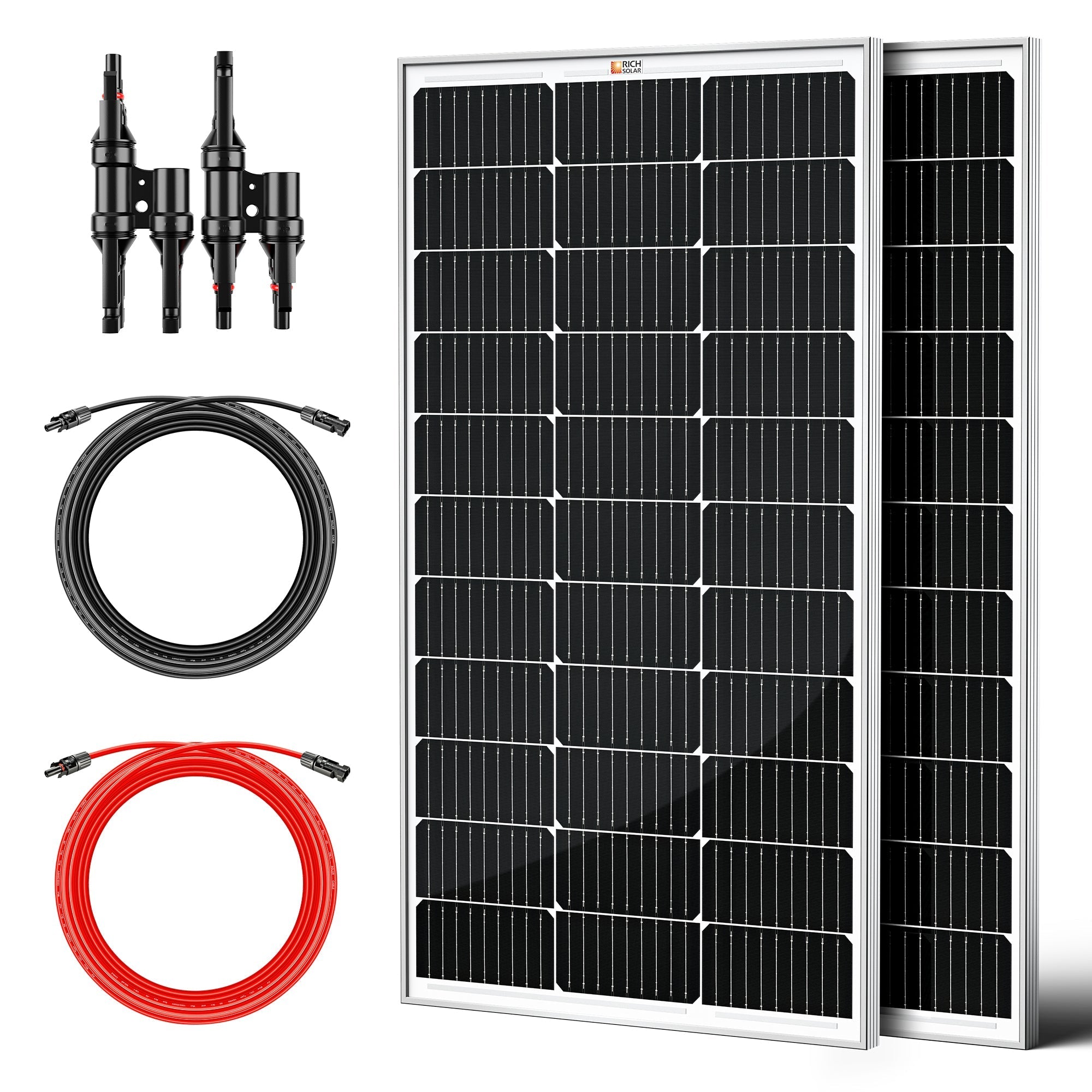Rich Solar Solar Kit for Solar Generators & Portable Power Stations | 200W