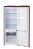 iio 7 Cu. Ft. Retro Refrigerator with Bottom Freezer