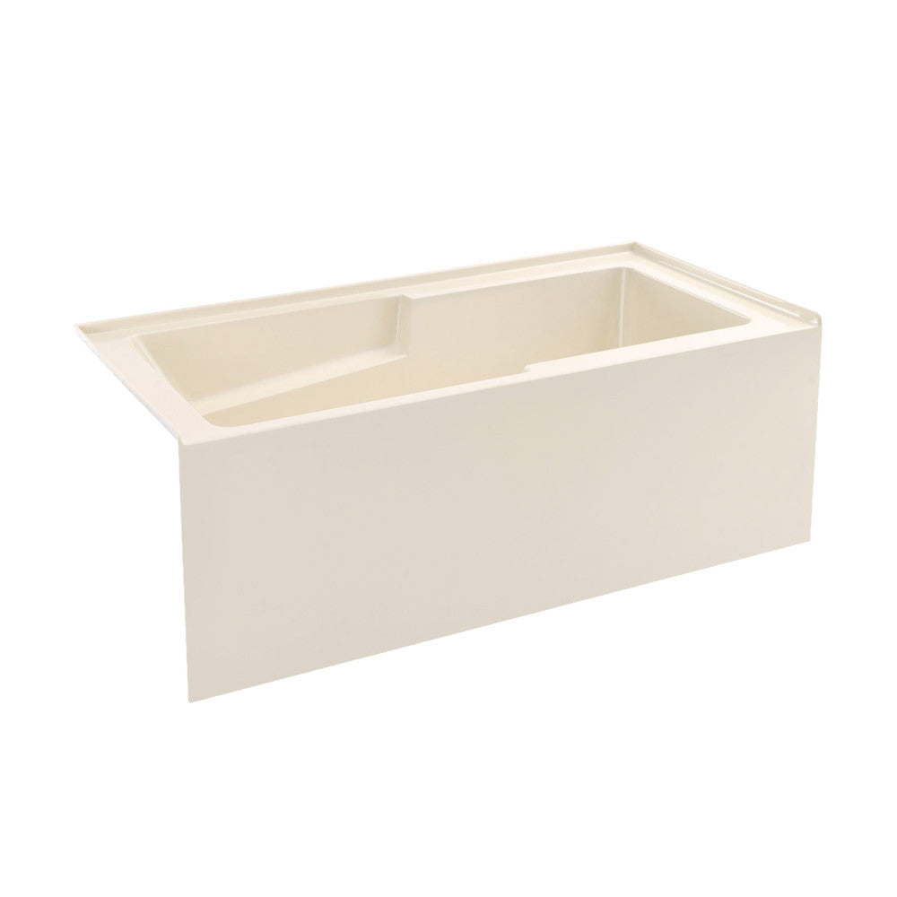 Swiss Madison Voltaire 60" x 32" Left-Hand Drain Alcove Bathtub with Apron in Bisque | SM-AB543BQ