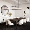 Apricity Crystal Rectangular Chandelier