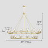 Hertha Round Chandelier