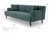 Mercury 2.5 Seat Sofa