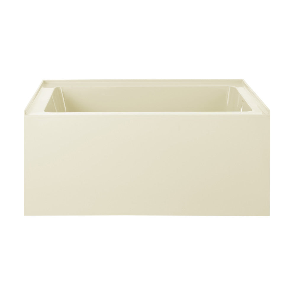 Swiss Madison Voltaire 48" x 32" Right-Hand Drain Alcove Bathtub with Apron in Bisque | SM-AB551BQ