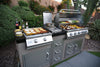 KoKoMo Grills, Built in BBQ Grill with Side Burner