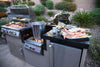 KoKoMo Grills, Built in BBQ Grill with Side Burner