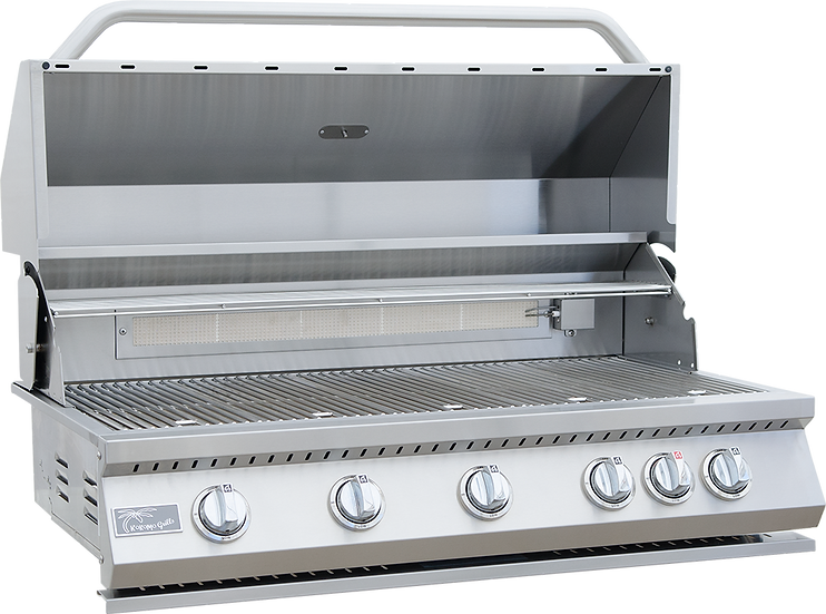 KoKoMo Grills 40" 5 Burner Built In BBQ Gas Grill