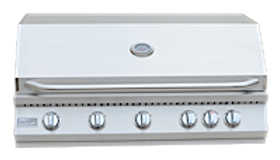 KoKoMo Grills 40" 5 Burner Built In BBQ Gas Grill