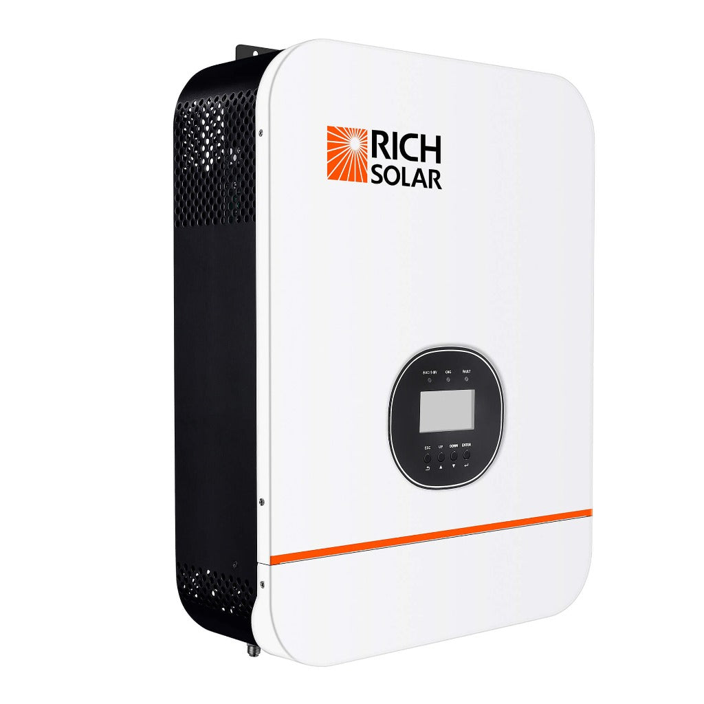 Rich Solar 48 Volt Off-Grid Hybrid Solar Inverter | 3,000W Output