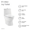 Swiss Madison Ivy One-Piece Toilet, 10