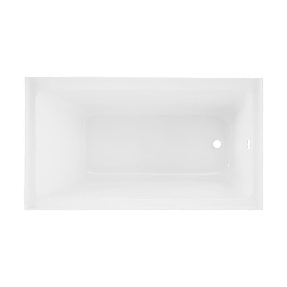 Swiss Madison Voltaire 54" x 30" Right-Hand Drain Alcove Bathtub with Apron | SM-AB558