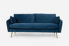 Quartz Bouclé gold | Park Sofa shown in Quartz Bouclé with gold legs