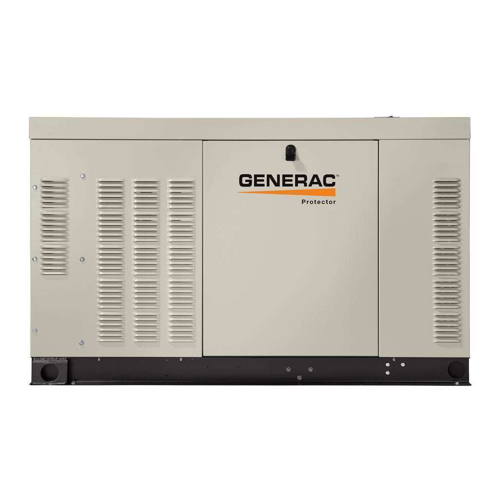 Generac Protector 25kW RG02515ANAX Liquid Cooled 1 Phase 120/240V LP/NG Standby Generator Manufacturer RFB