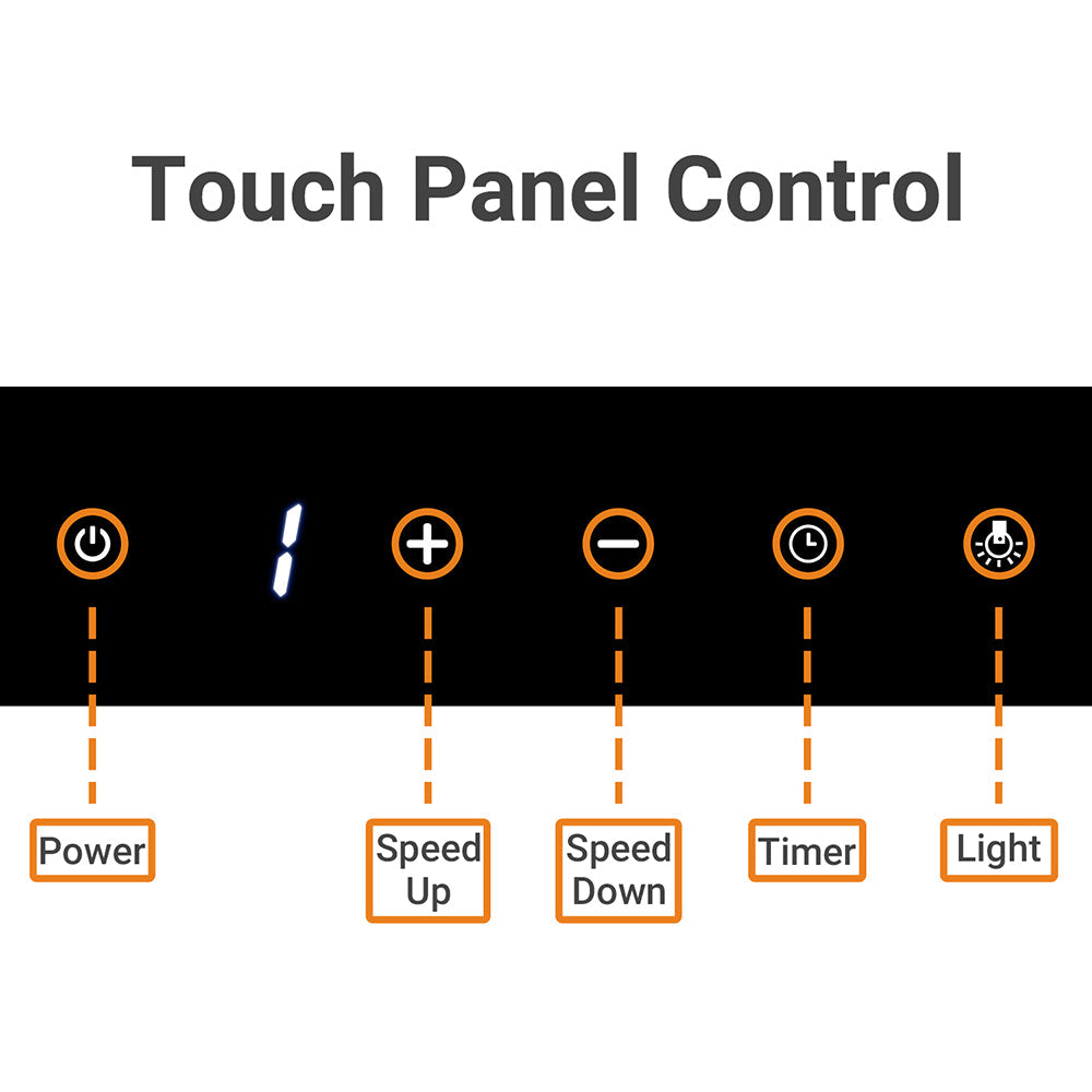 CIARRA 30" 450 CFM Wall Mount Convertible Range Hood in Black with Touch Controls and LED Lights