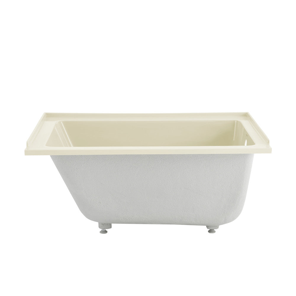 Swiss Madison Voltaire 48" x 32" Right-Hand Drain Alcove Bathtub in Bisque | SM-DB562BQ