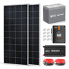 Rich Solar Off-Grid Solar Kit | 2,000-3,000W Output - 1,280-5,120Wh Capacity | Lithium Battery Bank | Choose a Bundle