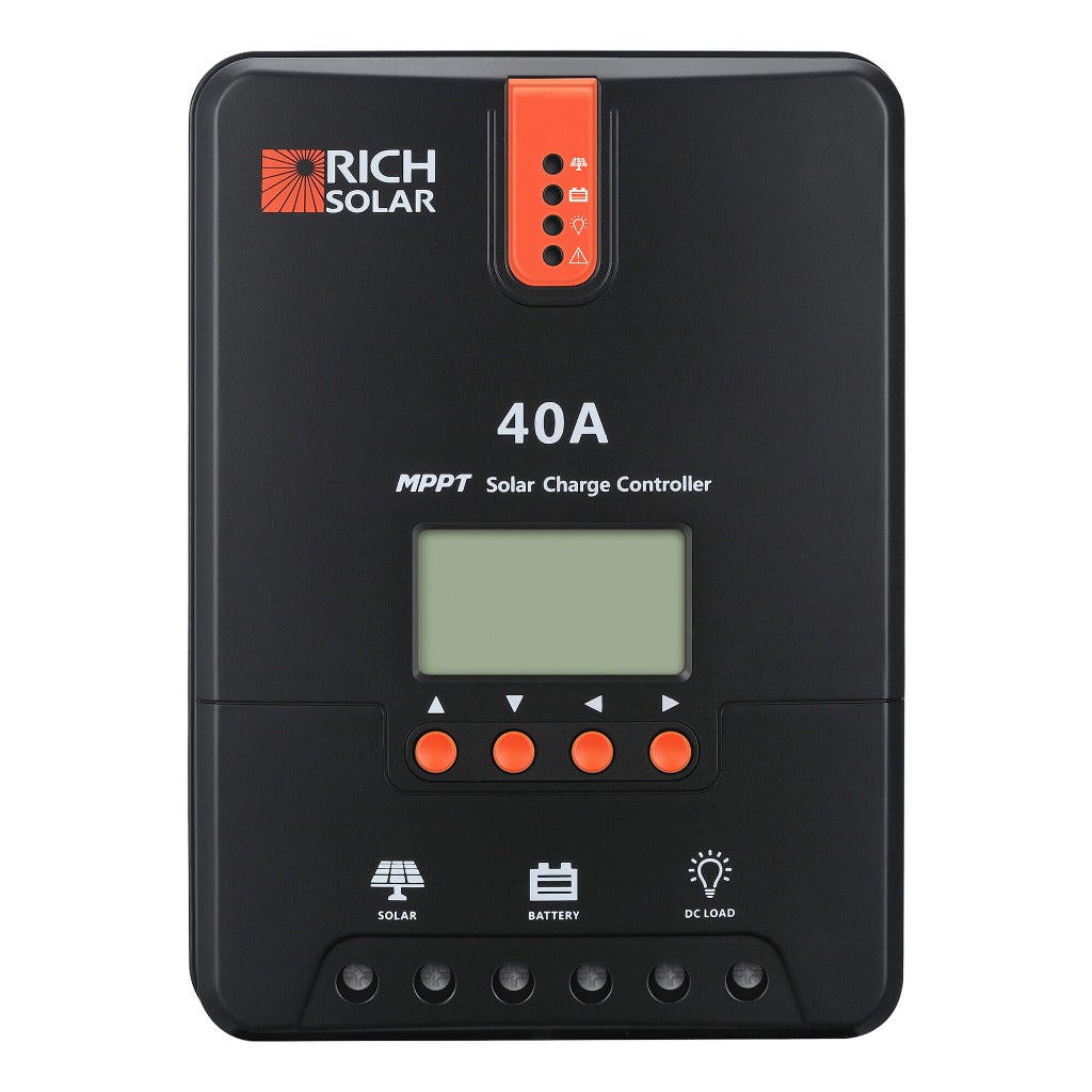 Rich Solar MPPT Solar Charge Controller | 40 Amp