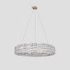 Aster Halo Crystal Ring Chandelier