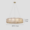 Aster Halo Crystal Ring Chandelier