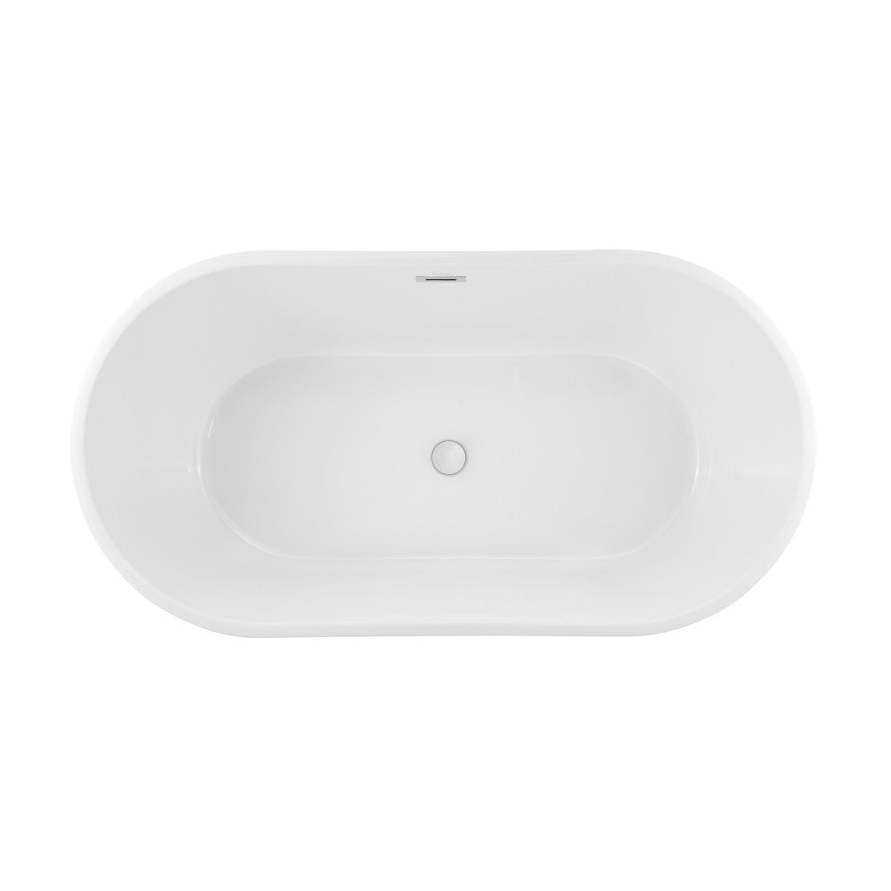 Swiss Madison Claire 60" Freestanding Bathtub | SM-FB590