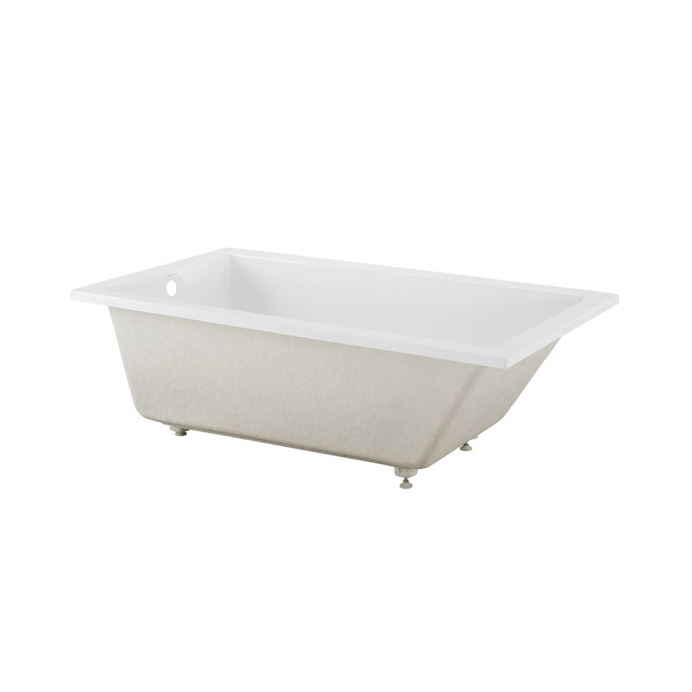 Swiss Madison Voltaire 66" x 36" Reversible Drain Drop-In Bathtub | SM-DB568