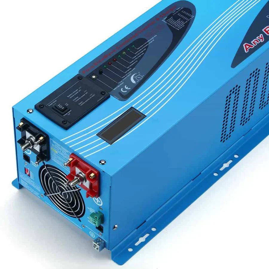 SunGold Power 24V Split Phase Pure Sine Wave Inverter | 4,000W Output | With Charger