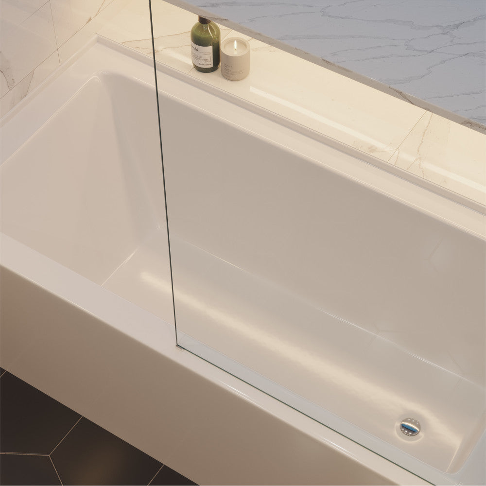 Swiss Madison Voltaire 60" x 30" Right-Hand Drain Alcove Bathtub with Apron | SM-AB592