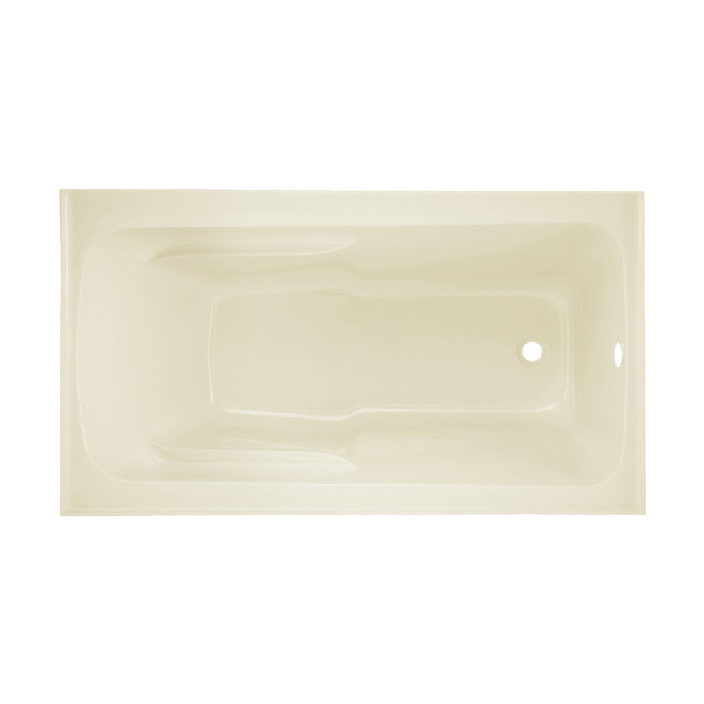 Swiss Madison Voltaire 54" x 30" Right-Hand Drain Alcove Bathtub with Apron in Bisque | SM-AB550BQ