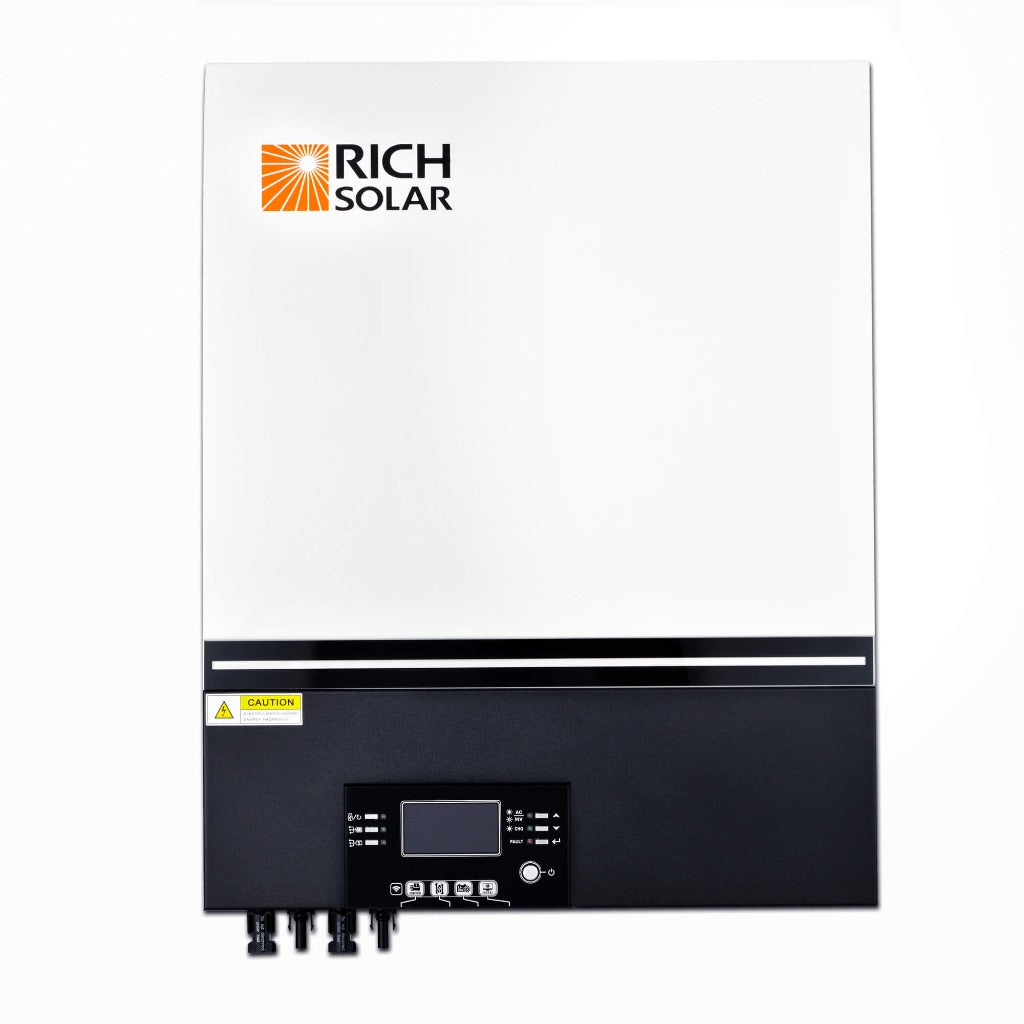 Rich Solar 48 Volt MPTT Off-Grid Solar Inverter | 6,500W Output