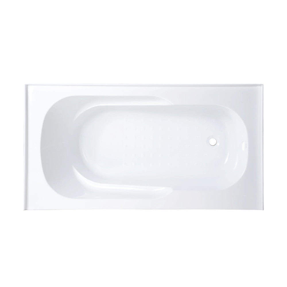 Swiss Madison Ivy 60" x 30" Right-Hand Drain Alcove Bathtub with Apron | SM-AB546