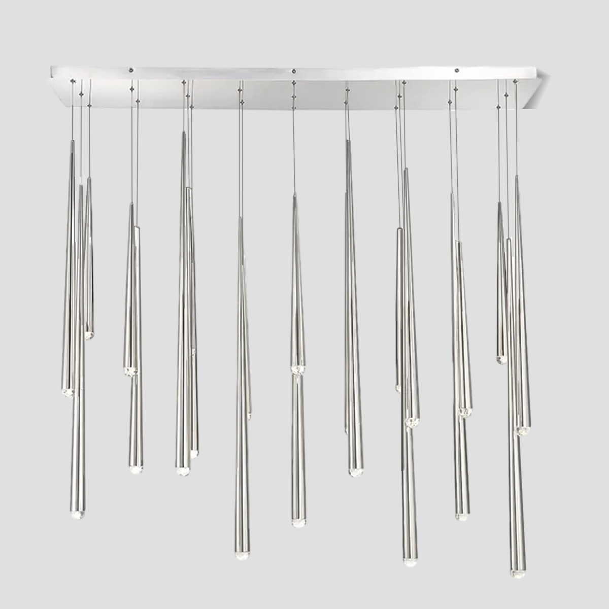 Alren Rectangle Tubular Chandelier