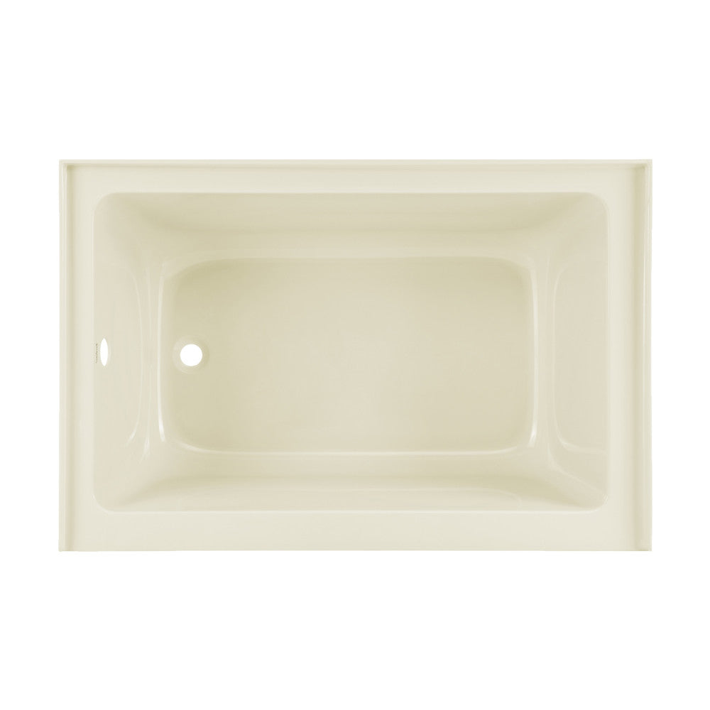 Swiss Madison Voltaire 48" x 32" Left-Hand Drain Alcove Bathtub with Apron in Bisque | SM-AB552BQ