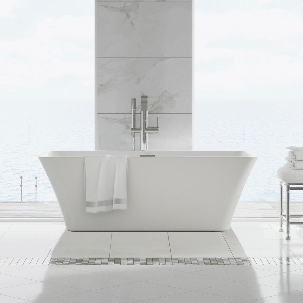 Swiss Madison St. Tropez 60" Freestanding Bathtub | SM-FB569